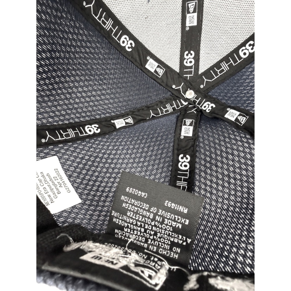 New Era 39THIRTY McDonald Excavating Blue Camo Mesh Stretch Fit Hat Large-XLarge - Picture 7 of 8